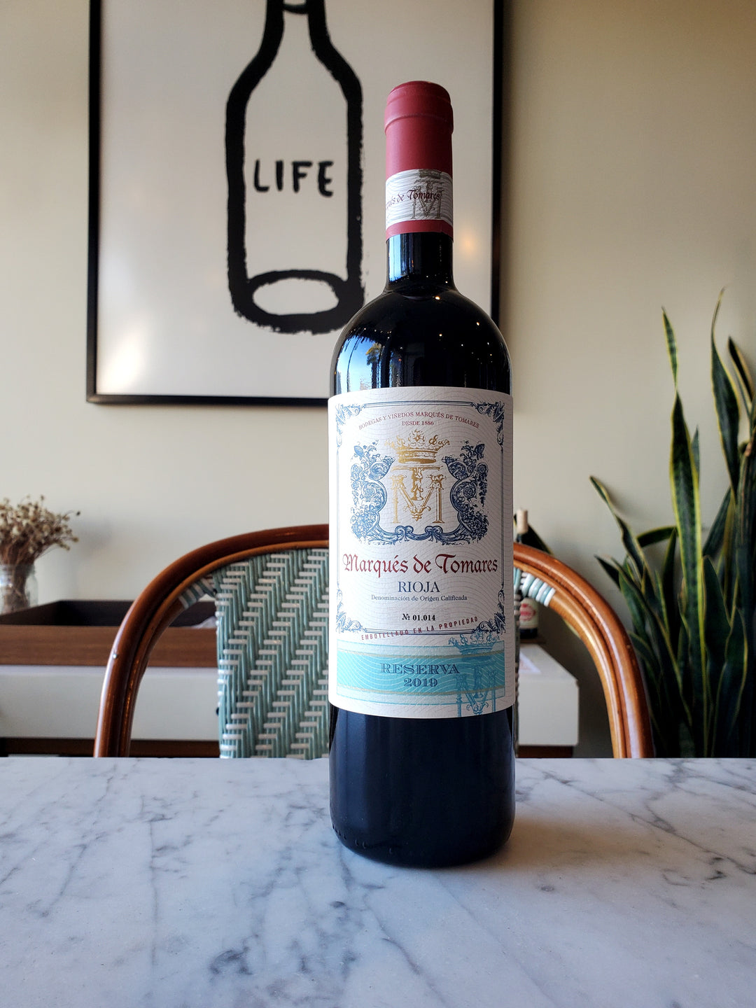 Marques de Tomares Rioja Reserva, Rioja Alta, Spain 2019