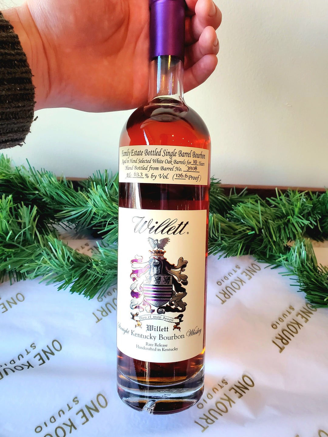 Willett Family Estate 10-Year Rare Release (Barrel #3908) Straight Bourbon Whiskey, Kentucky