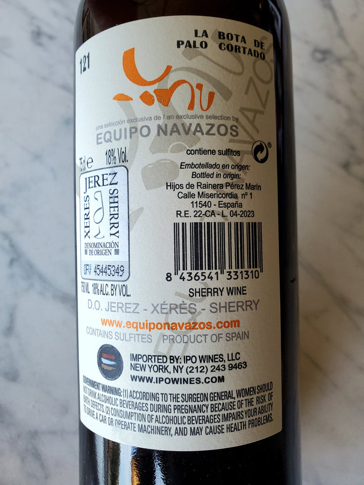 Equipo Navazos, 'La Bota #121 de Palo Cortado', Jerez Spain NV