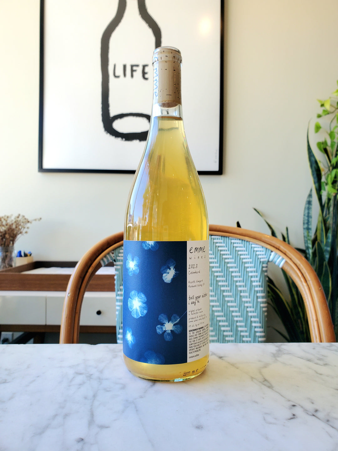 Emme Wines 'tell your sister i say hi' Ricetti Vineyard Orange, California 2023