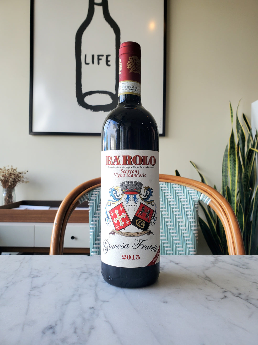 Giacosa Fratelli Barolo Scarrone Vigna al Mandorlo Riserva, Piedmont, Italy 2015