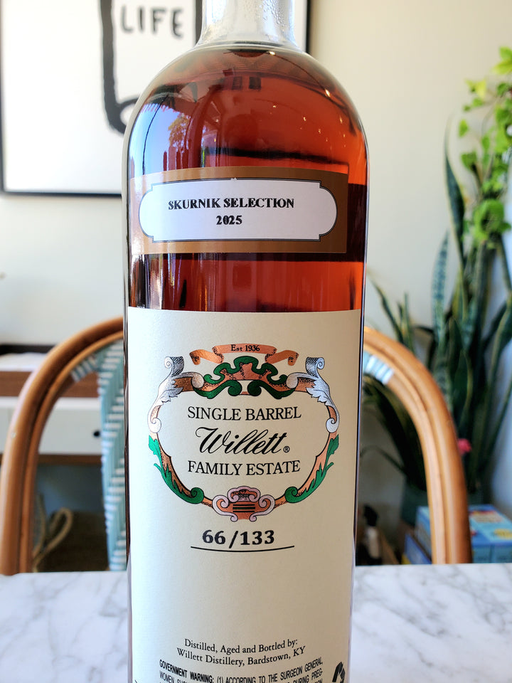Willett Family Estate Single Barrel 11-Year Rare Release Straight Rye Whiskey #6226 Skurnik Selection, Bardstown, Kentucky