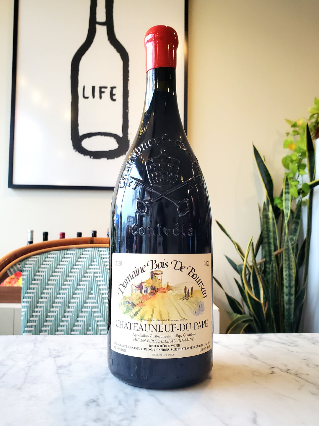 Domaine Bois De Boursan Châteauneuf-du-Pape, France 2020 MAGNUM 1.5L