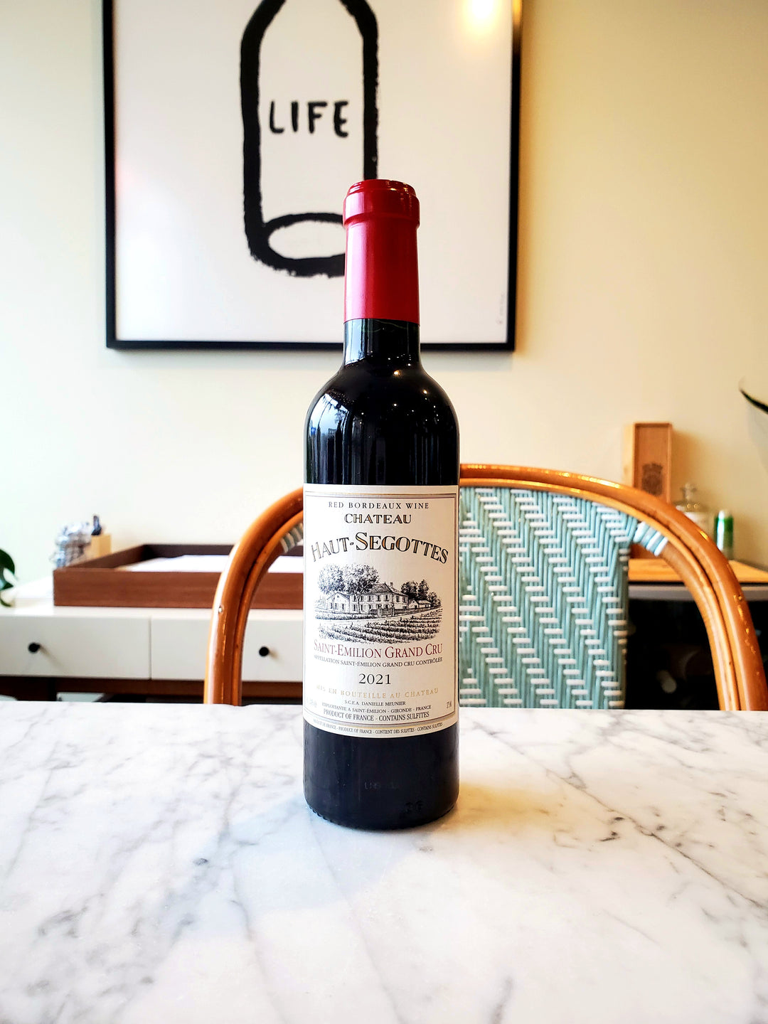 Chateau Haut-Segottes Saint-Emilion Grand Cru, Bordeaux 2021 [375ml]